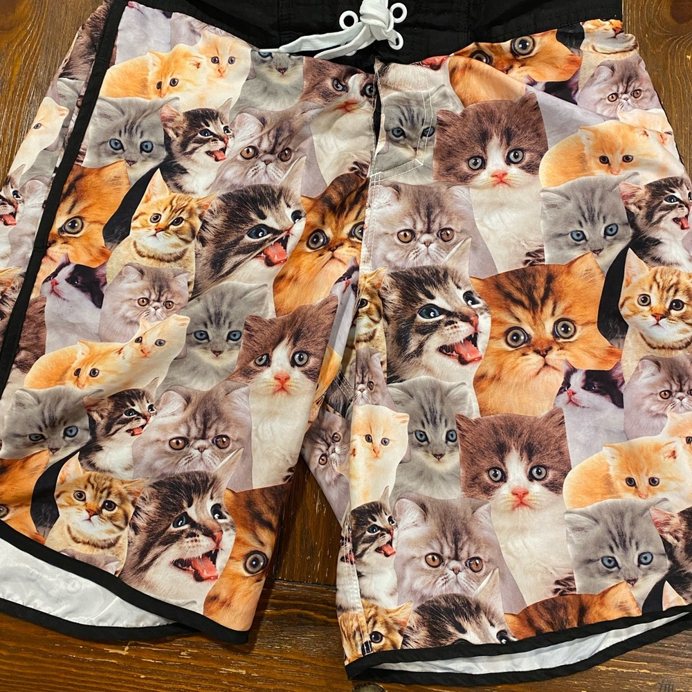Size L Bioworld cat shorts